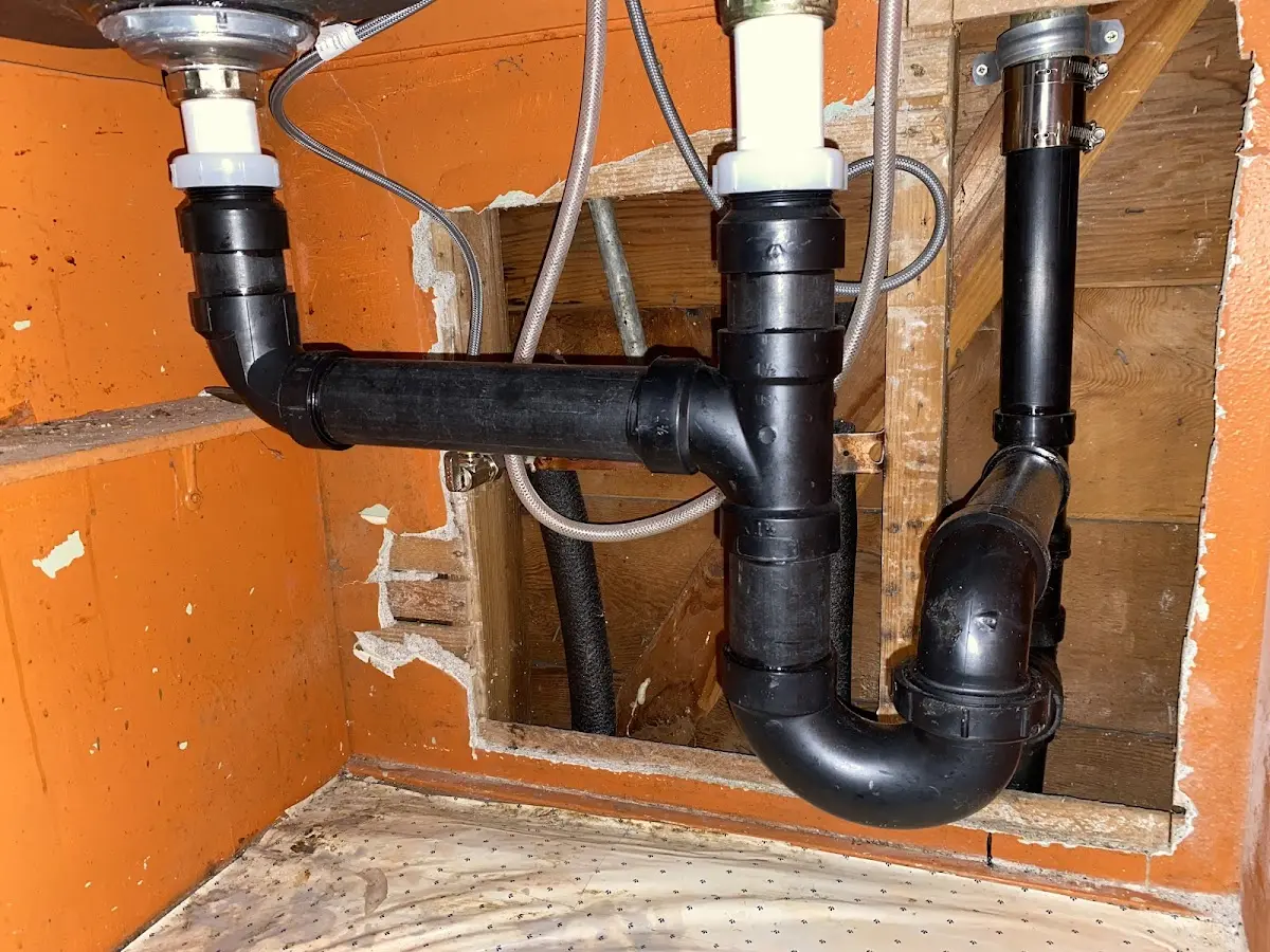 Professional Repiping Services equipment and tools on the job in New Carrollton